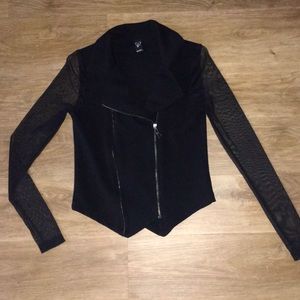 WINDSOR Sheer Black Jacket